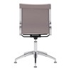 Zuo Glider Conference Chair Taupe - 4 of 4