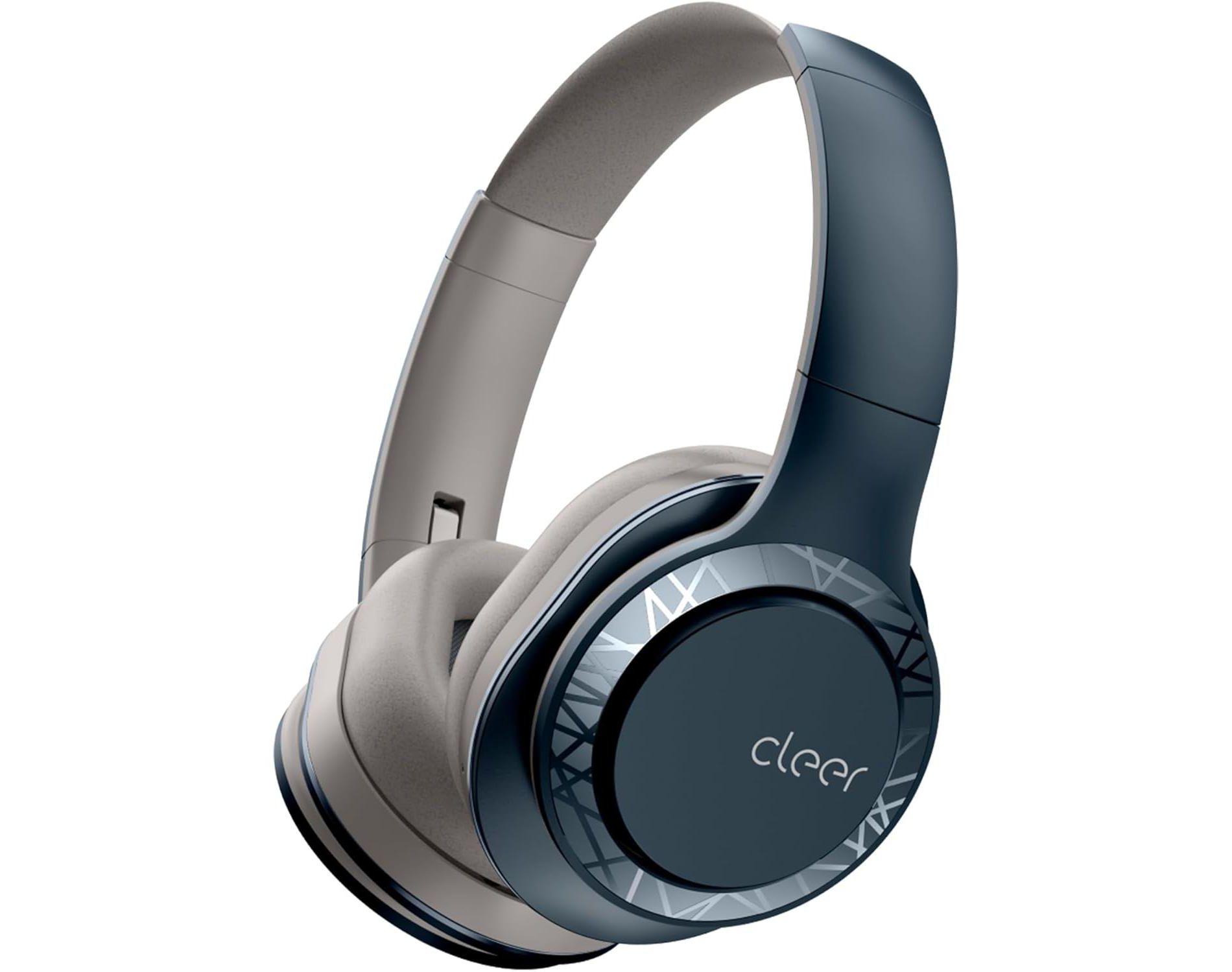 Cleer Audio Enduro 100 Bluetooth Wireless Over the Ear Headphone - Up to 100 Hours Battery Life, Built-in Mic, Hi-Res Sound