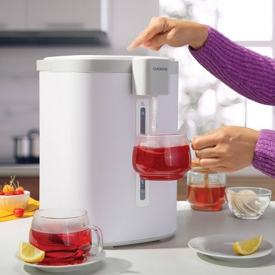 CUCKOO 5L White Stainless Steel Hot Water Dispenser and Warmer