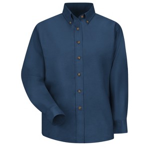 Red Kap Women's Long Sleeve Poplin Dress Shirt - 1 of 3