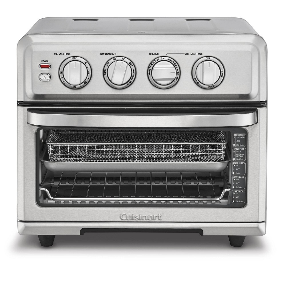 Photos - Toaster Cuisinart Air Fryer  Oven w/Grill - Stainless Steel - TOA-70 