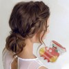 Unique Bargains Christmas Hair Clips Boots for Christmas 1.77"x1.77"x1.38" Red White Yellow 1 Pc - 2 of 4
