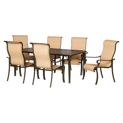 Brigantine 7-Piece Sling Patio Dining Furniture Set