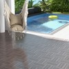 Costway 18/36 PCS Interlocking Deck Tiles Anti-slip Floor Tiles for Poolside All Weather Grey - 4 of 4