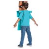 Mojang Synergies AB Minecraft Kids' Steve Light Up Halloween Costume Accessory Kit One Size Fits Most: Mask & Overlay Set - 2 of 4