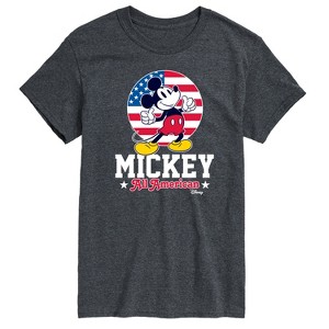 Men's - Disney - All American Mickey Short Sleeve Graphic T-Shirt - 1 of 4