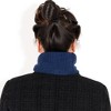 Anna-Kaci Women's Ribbed Knit Neck Warmer with Fleece Lining for Winter Warmth and Comfort - 4 of 4