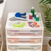 IRIS USA Plastic Scrapbook Storage Cart - 3 of 4