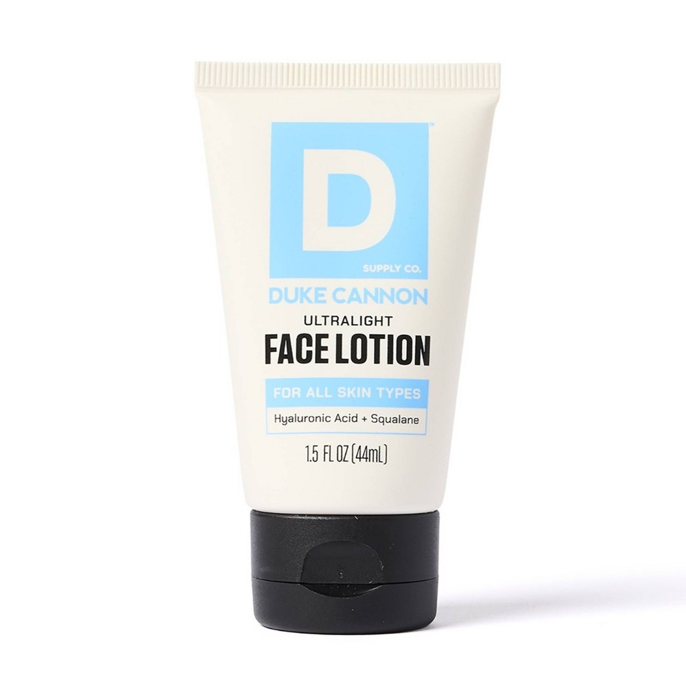 Photos - Cream / Lotion Duke Cannon Supply Co. Ultralight Hydrating Face Lotion - 1.5 fl oz: Contains Aloe, Vitamin E, With Vitamin B3, Normal Skin