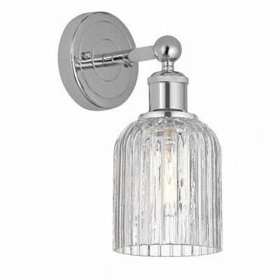 Bridal Veil - 1 Light Wall Sconce In Art Deco Style-11.25 Inches Tall and 5 Inches Wide