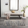 Nourison Home Moroccan Celebration Abstract Stripe Area Rug Blue/Beige 2'2" x 3'9" - 2 of 4