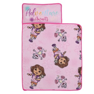 NoJo Dora Adventure Awaits Toddler Nap Mat, Pink : Target