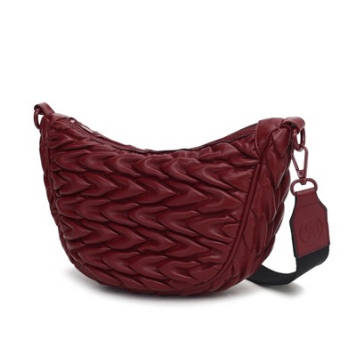 MKF Collection Astrid faux leather Shoulder Crossbody Bag by Mia K