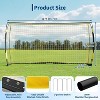 Soccer Rebounder Net & Goal, Dual-Function Trainer, Ultra-Responsive, Steel Frame, for All Ages & Skill Levels - 2 of 4