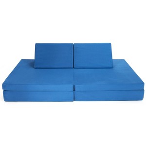 Infans 4-Piece Convertible Kids Couch or 2 Chairs Toddler to Teen Sofa and Play Set - 1 of 4