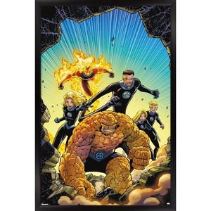 Trends International Marvel Publishing: Fantastic Four - Fantastic Four #4 Framed Wall Poster Prints - 1 of 4