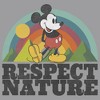 Boy's Disney Mickey Mouse Respect Nature Pull Over Hoodie - 2 of 4