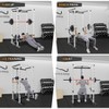 1600 Lbs Power Cage for Home Gym with Cable Cross-Over System, LAT Pull Down Workout Strength Training Weight Cage for Multiple Functions, Exercise - 2 of 4