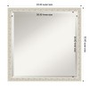 Amanti Art Bethany Beveled Wood Framed Bathroom Vanity Wall Mirror - 3 of 4