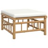 Lounge Set with Cream White Cushions BamboovidaXL - 2 of 4