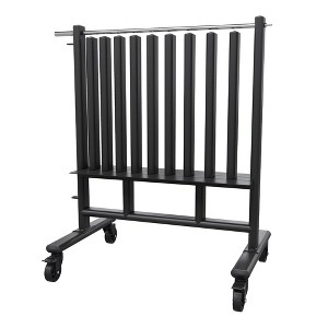 Power Systems Premium Dumbbell Rack, Mobile Weight Rack Holds Up to 44 Pairs of Exercise Dumbbells - 1 of 4