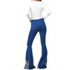 Women's Embroidered Denim Bell Bottom - SAINTS & HEARTS S - 4 of 4