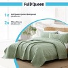 HLC.ME Benji - 3 Piece Quilt Set, Lightweight Bedspread Coverlet Set - 3 of 4