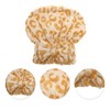 Unique Bargains Water-absorbent Bow Leopard Hair Towel 1 Pc - 3 of 3