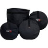Gator 4-Piece Bop Drum Bag Set Black - 4 of 4