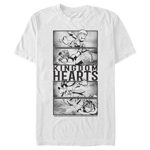 Men's Kingdom Hearts 3 Action Panels T-Shirt - 1 of 4