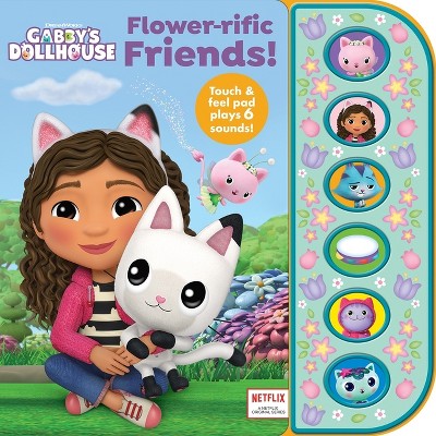 Dreamworks Gabby's Dollhouse: Flower-rific Friends! Sound Book - By Pi Kids  (board Book) : Target