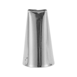 Unique Bargains Piping Tip Stainless Steel Silver Tone 0.7"x1.3" 1 Pcs - 1 of 3