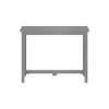 Plank+Beam Solid Wood Writing Desk, Simple Desk for Bedroom, Home Office Study Desk, 39.5" - 3 of 4