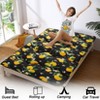 Floral Print Style Japanese Floor Mattress Indoor Living Room Bedroom Furniture, Tatami Mat Portable Floor Bed Roll Up Mattress for Camping Travel - 4 of 4