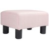 NicBex 33.75 Inch Ottoman Bench Modern Linen Ottoman with Wooden Frame, End of Sofa Footrest for Living Room, Bedroom, Entryway - 4 of 4