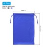 Unique Bargains Microfiber Soft Drawstring Snowboard Skiing Goggle Bags 7.1" x 10.6" 4 Pcs - 2 of 4