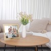 Unique Bargains REGALWOVEN Wedding Home Glass Vertical or Horizontal Picture Frame for Tabletop Display - 4 of 4