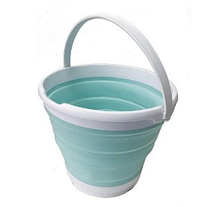 SAMMART 10L (2.6 Gallon) Collapsible Plastic Bucket - 1 of 4