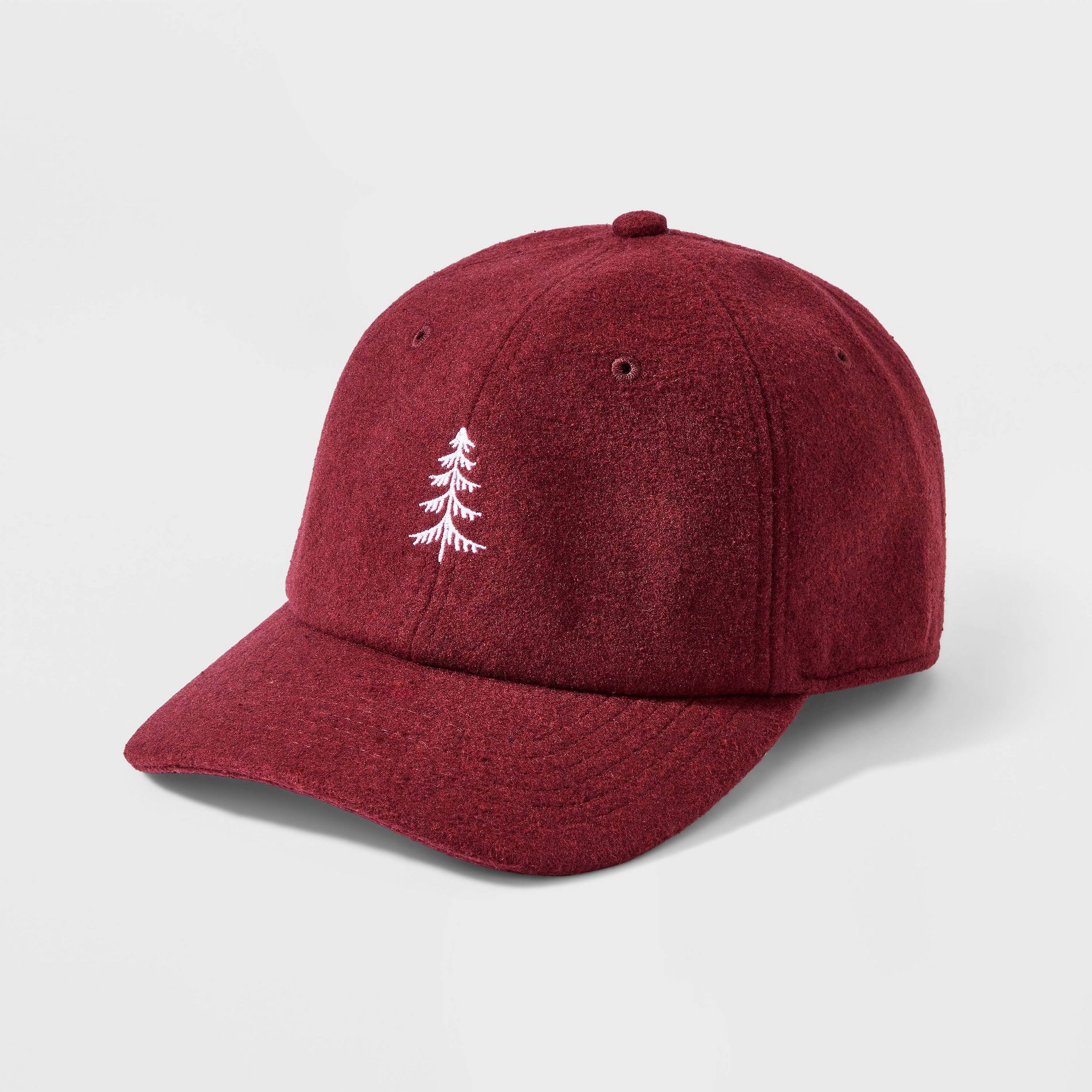 Men's Tree Stitch Baseball Hat - Goodfellow & Co™ Red