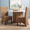 Pembrooke 19" H Rattan Side Chair (Set of 2) - FOX6520 - Safavieh Couture - 4 of 4