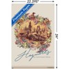 Trends International The Wizarding World: Harry Potter - Floral Hogwarts Unframed Wall Poster Prints - 3 of 4