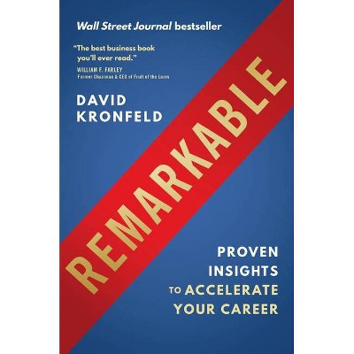 Remarkable - by  David Kronfeld (Hardcover)