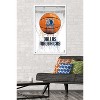 Trends International NBA Dallas Mavericks - Drip Basketball 21 Framed Wall Poster Prints - 2 of 4
