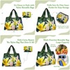 Wrapables Large Foldable Oil Painting Nylon Reusable Grocery Bag - 3 of 4