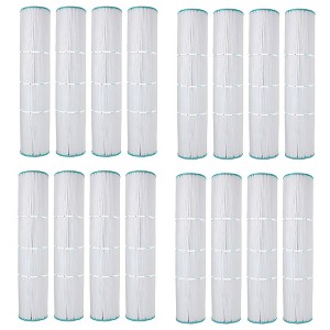 Hurricane Filters 4 Pack Advanced Filter Cartridge Compatible with Unicel C-4995, PCAL100, Filbur FC-2940, Waterway 100, 817-1000, and Cal Spas - 1 of 4