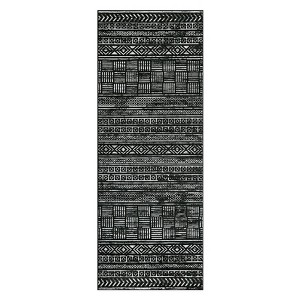 Coolmee Area Rug Boho Textured Design Living Room Non Slip Low-Pile Soft Bedroom Rug Stain Resistant Playroom Carpet - 1 of 4