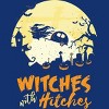 Women's Design By Humans Halloween Camping Witches Hitches Funny By RedBirdLS Racerback Tank Top - 2 of 3
