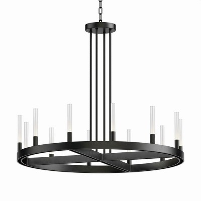 Maxim Lighting Ovation 12 - Light Chandelier in  Black