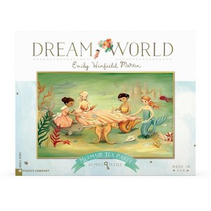 New York Puzzle Company Mermaid Tea Party 60 Piece Puzzle - 1 of 3