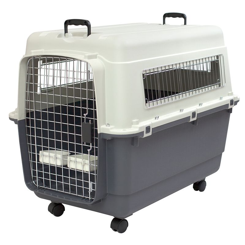 Kennels Direct Dog Crate - Gray, 1 of 6